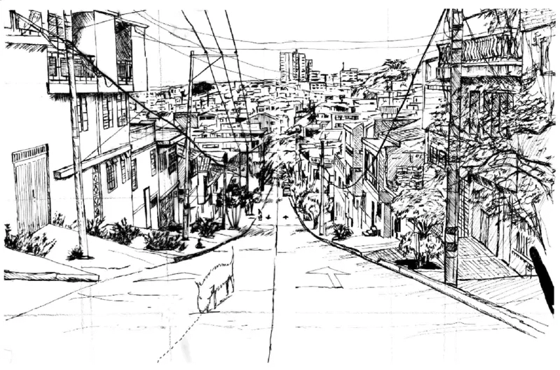 San Antonio Alto Cali neighborhood, 2024